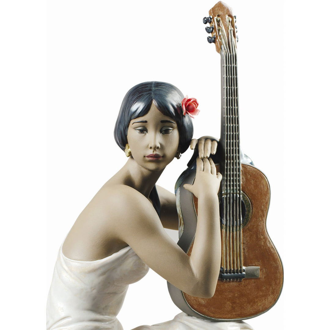 Image 2 Lladro The Flamenco Singer Woman Figurine - 01009177
