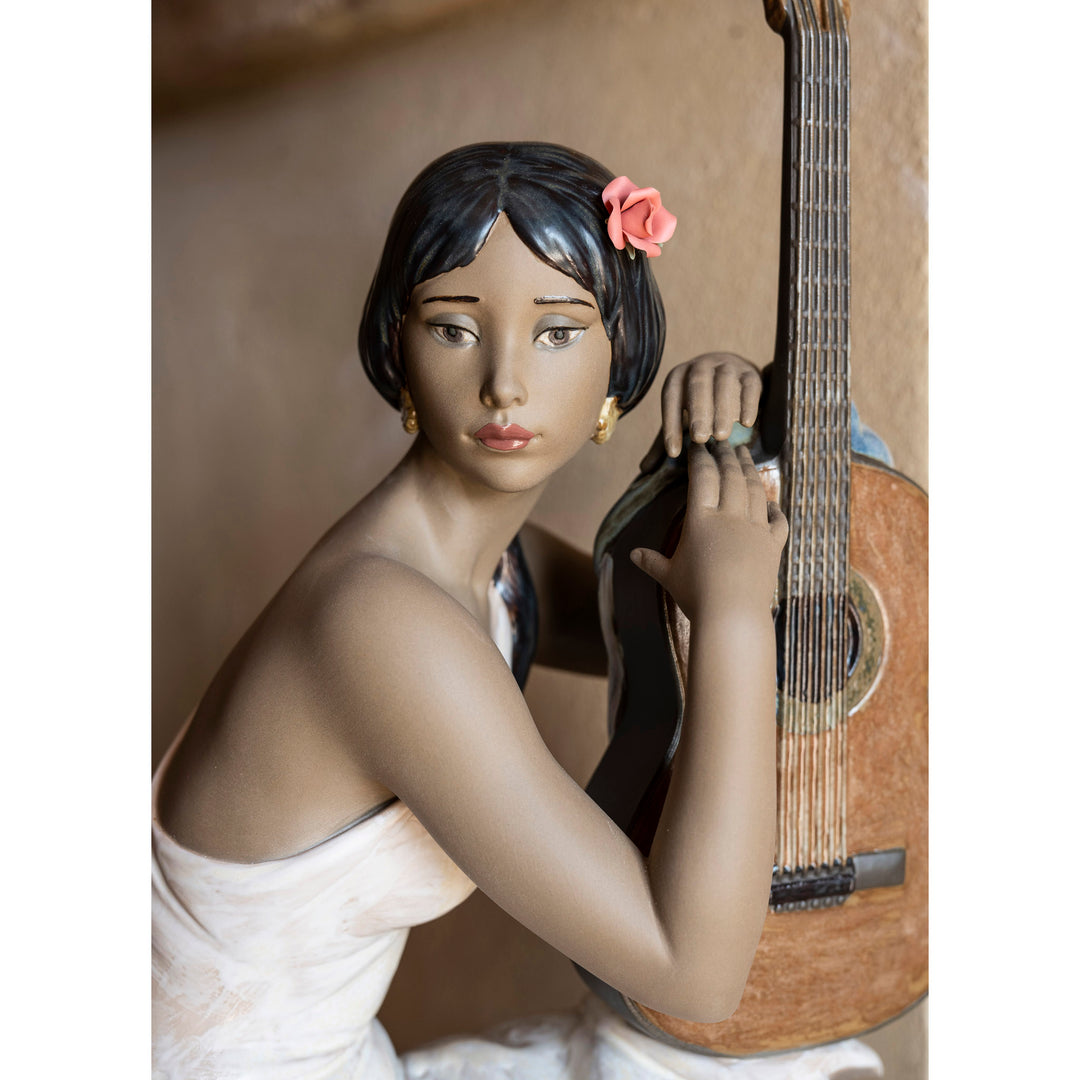 Image 5 Lladro The Flamenco Singer Woman Figurine - 01009177