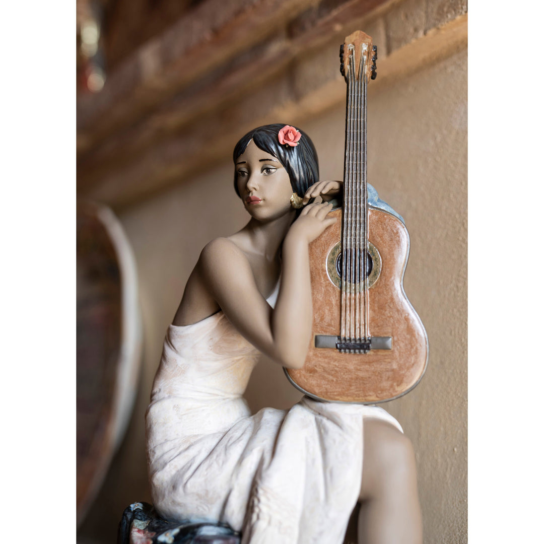 Image 6 Lladro The Flamenco Singer Woman Figurine - 01009177