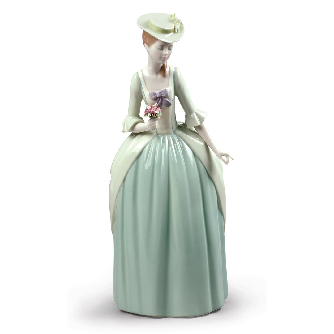 Lladro Floral Scent Woman Figurine - 01009181
