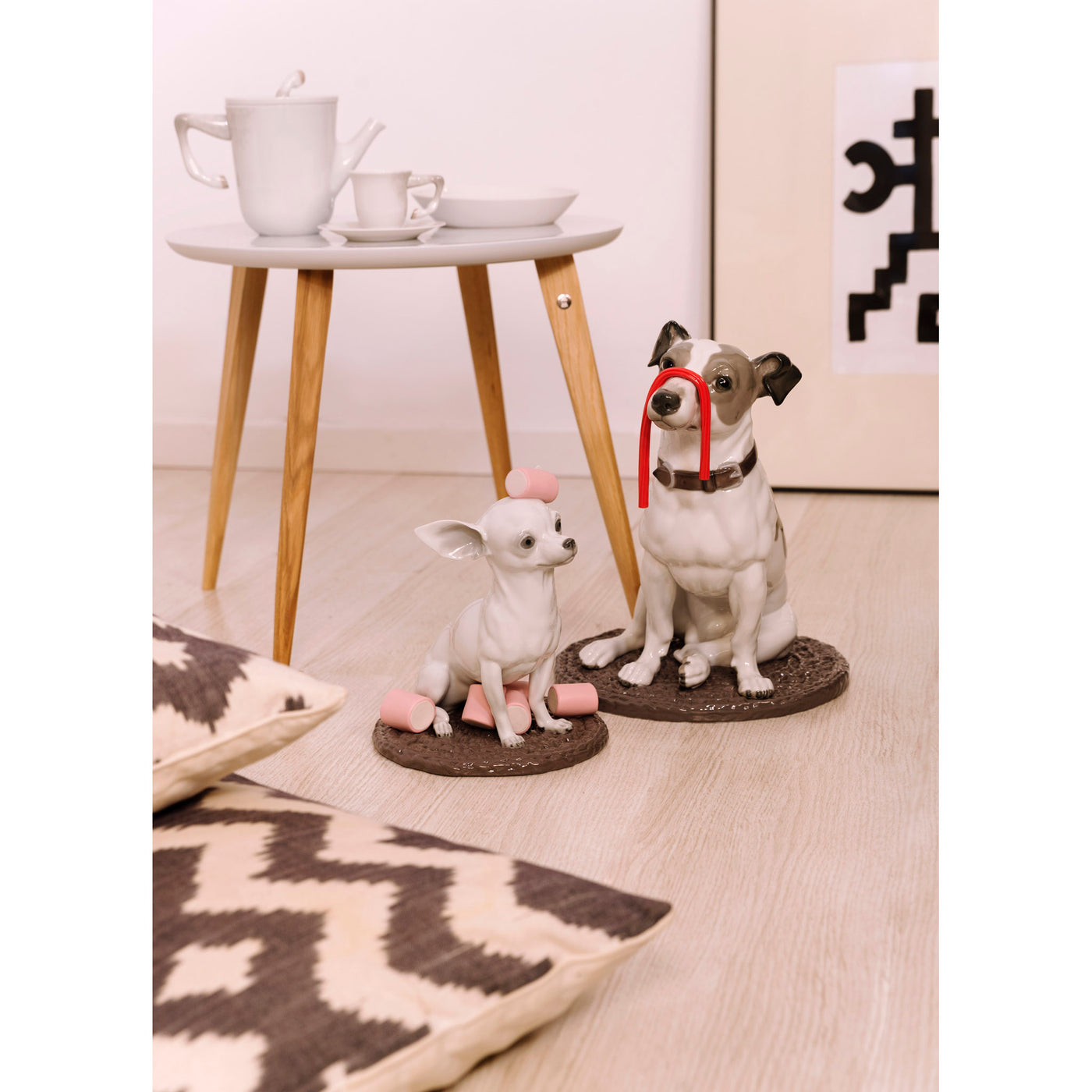 Image 4 Lladro Jack Russell with Licorice Dog Figurine - 01009192