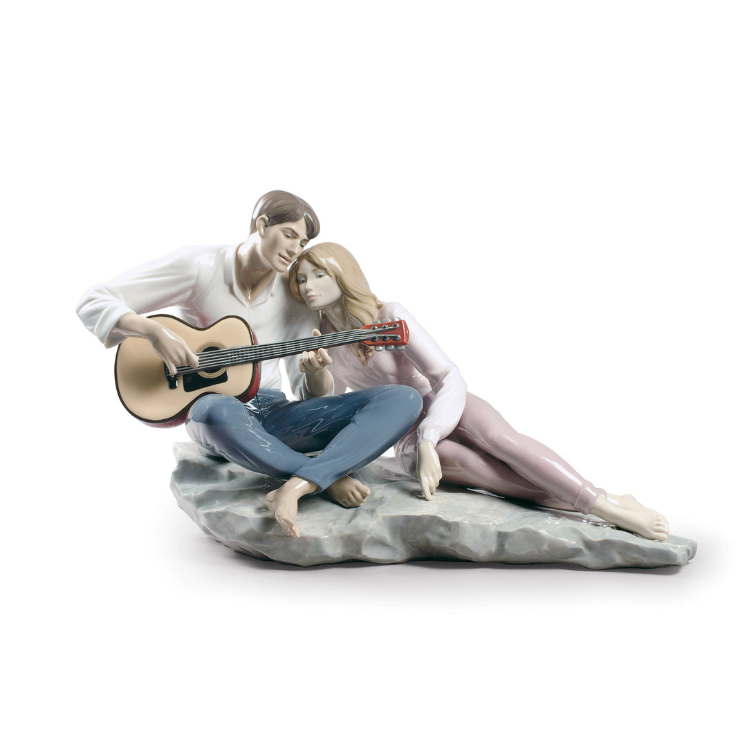Lladro Our Song Couple Figurine - 01009198