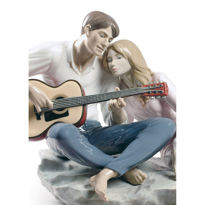 Image 2 Lladro Our Song Couple Figurine - 01009198