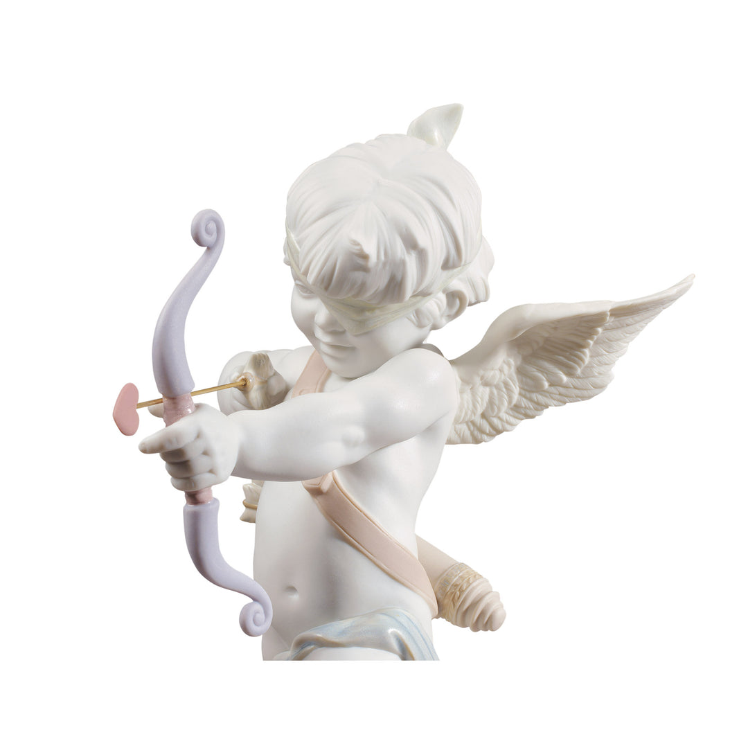 Image 5 Lladro Straight to The Heart Cupid Angel Figurine - 01009209