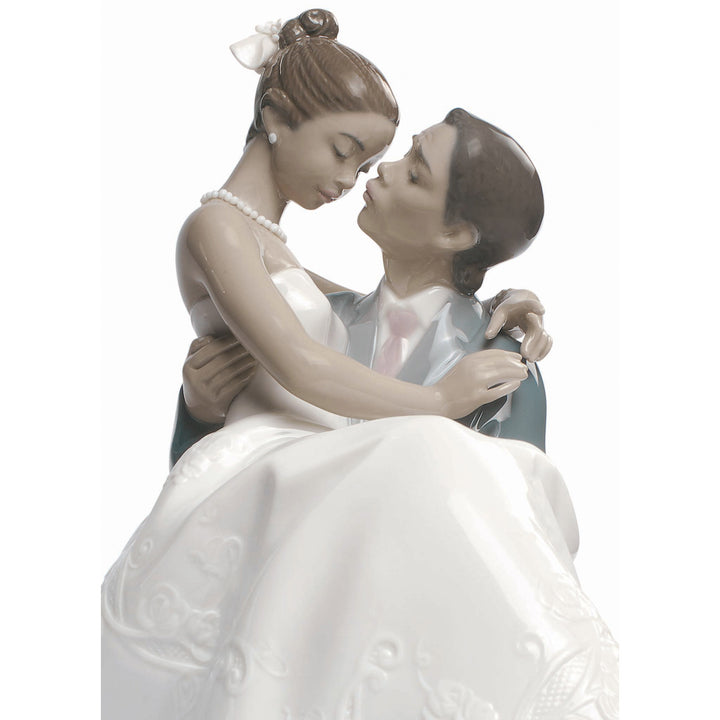 Image 2 Lladro The Happiest Day Couple Figurine Type 357 - 01009210