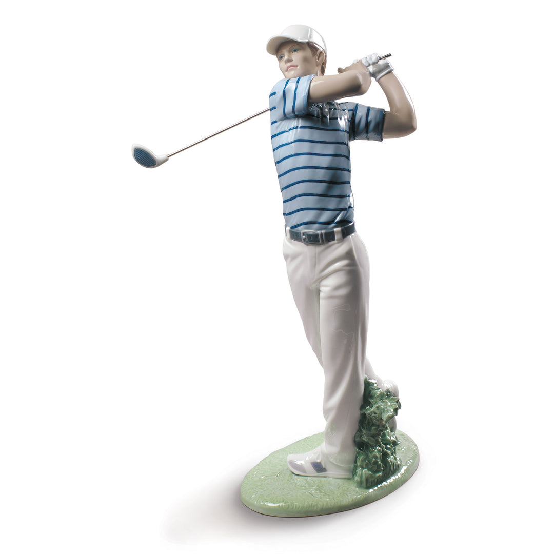Lladro Golf Champion Man Figurine - 01009228