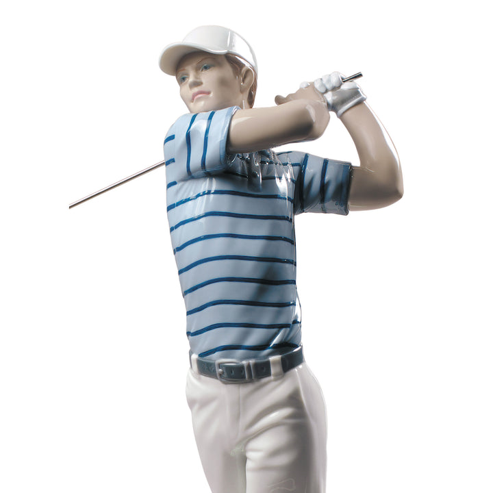 Image 2 Lladro Golf Champion Man Figurine - 01009228
