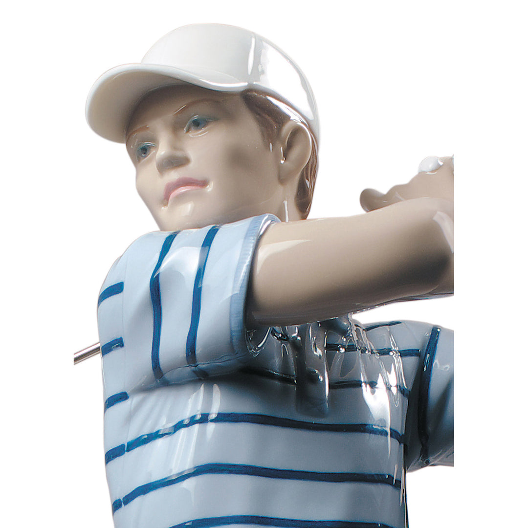 Image 4 Lladro Golf Champion Man Figurine - 01009228