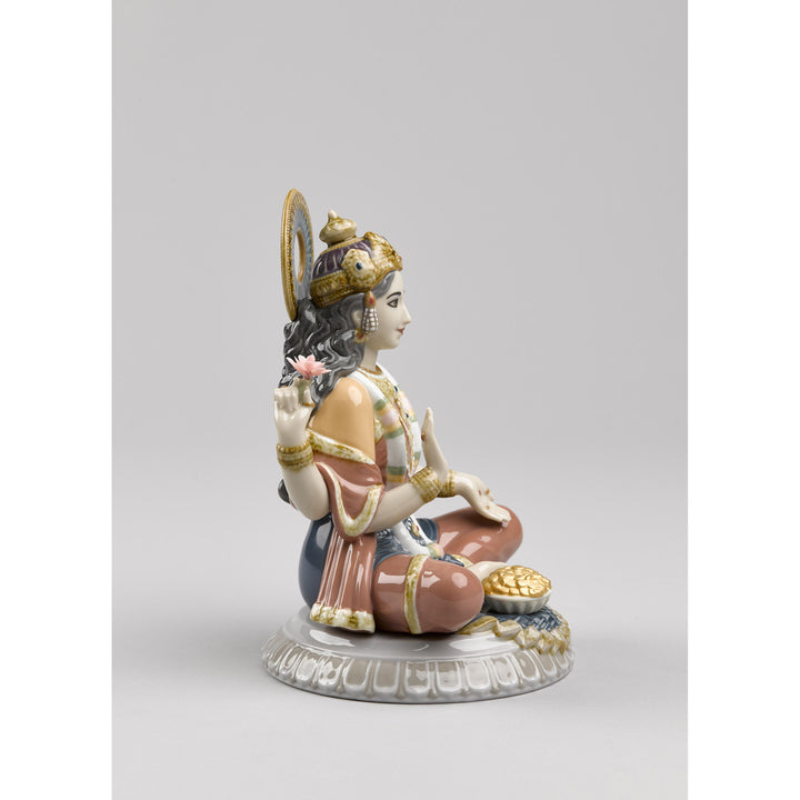 Image 8 Lladro Goddess Sri Lakshmi Figurine - 01009229