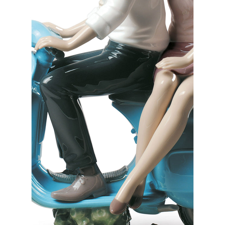 Image 4 Lladro Riding with You Couple Figurine - 01009231