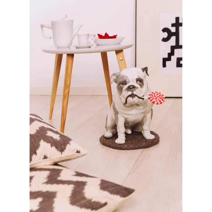 Image 5 Lladro Bulldog with Lollipop Dog Figurine - 01009234