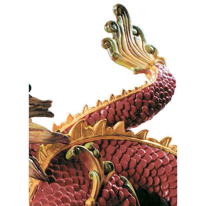 Image 5 Lladro Majestic Dragon Sculpture - 01009235