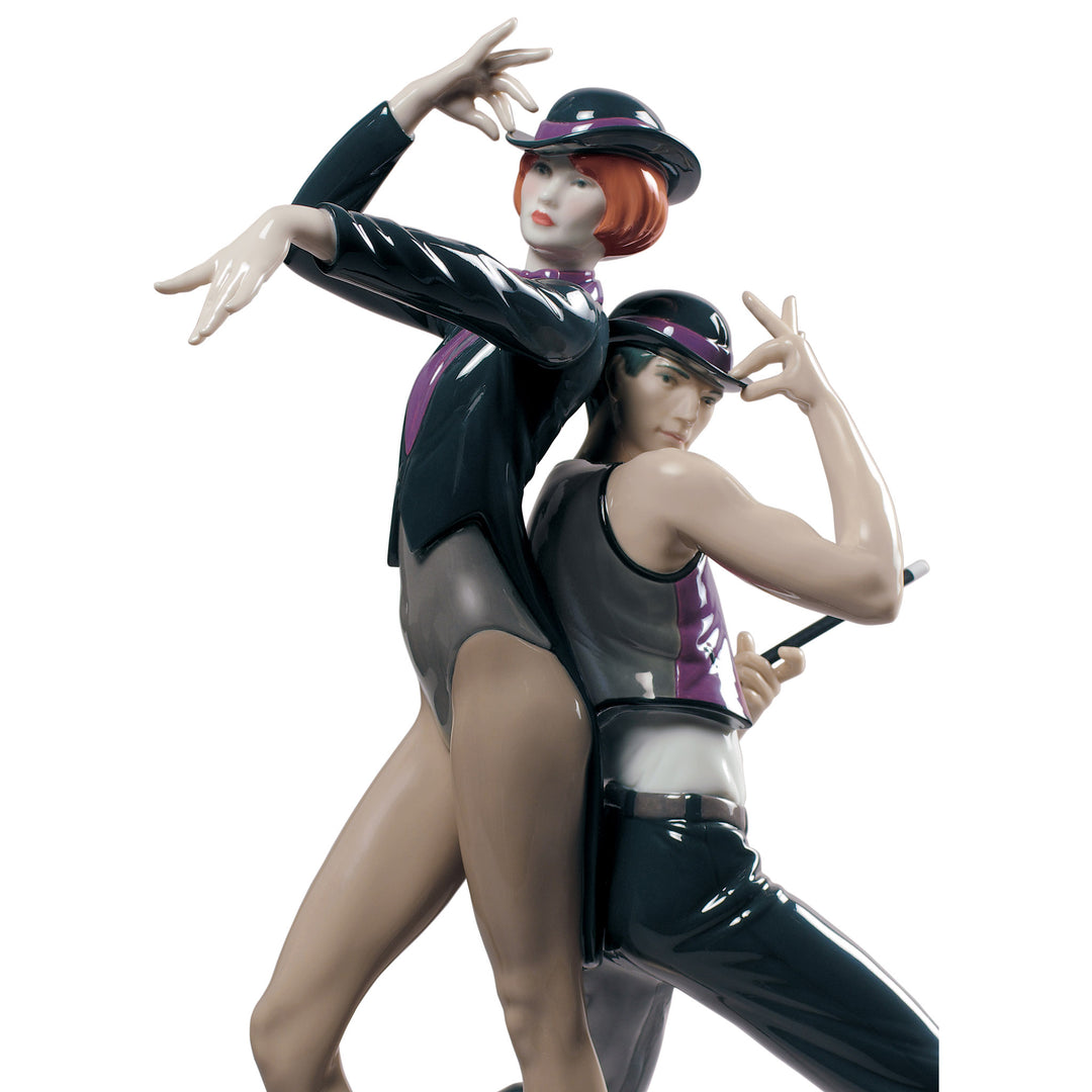 Image 2 Lladro All That Jazz Dancing Couple Figurine - 01009244