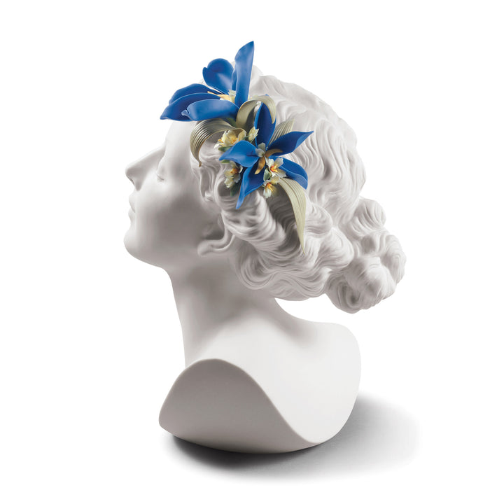Lladro Daisy with Flowers Woman Bust - 01009252