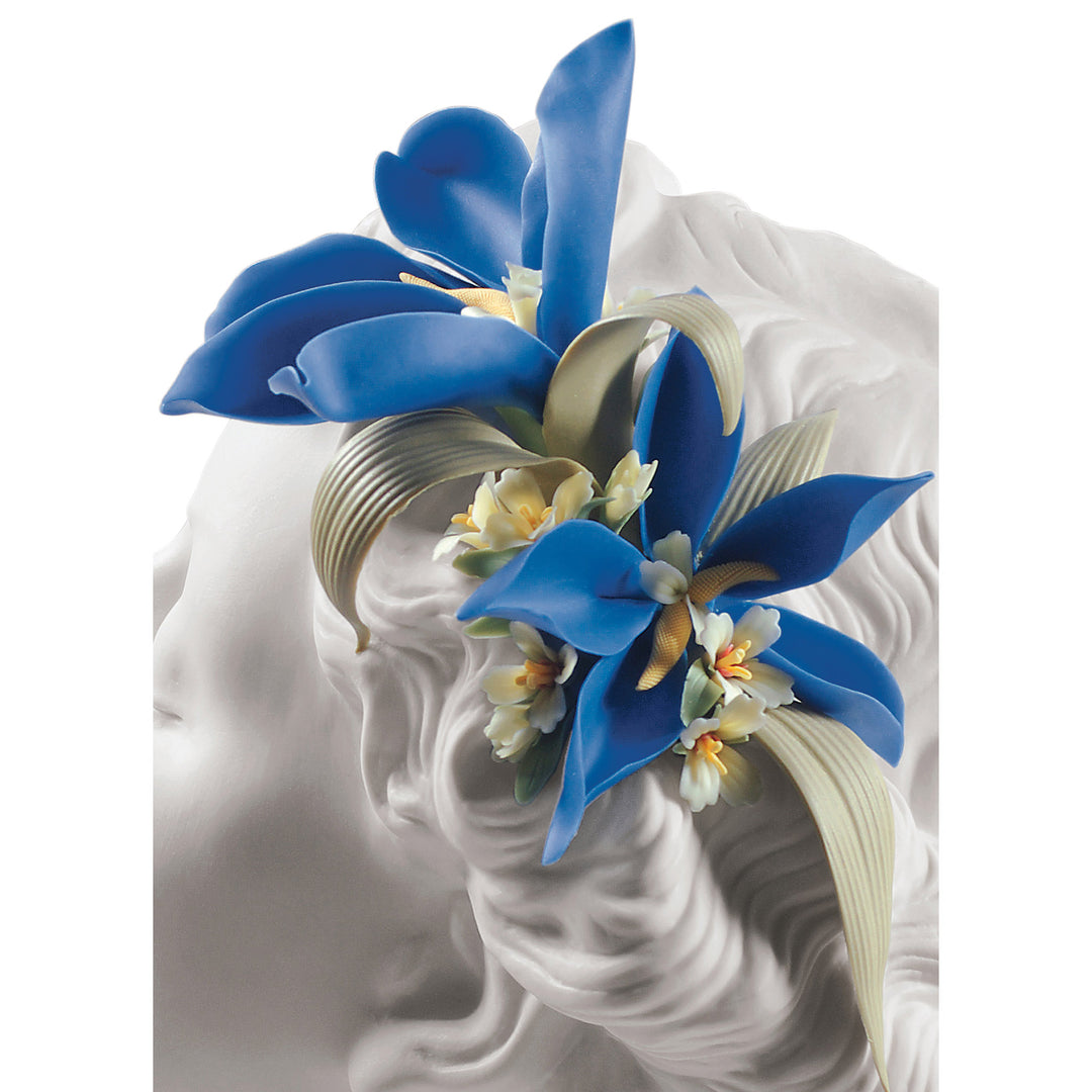 Image 2 Lladro Daisy with Flowers Woman Bust - 01009252