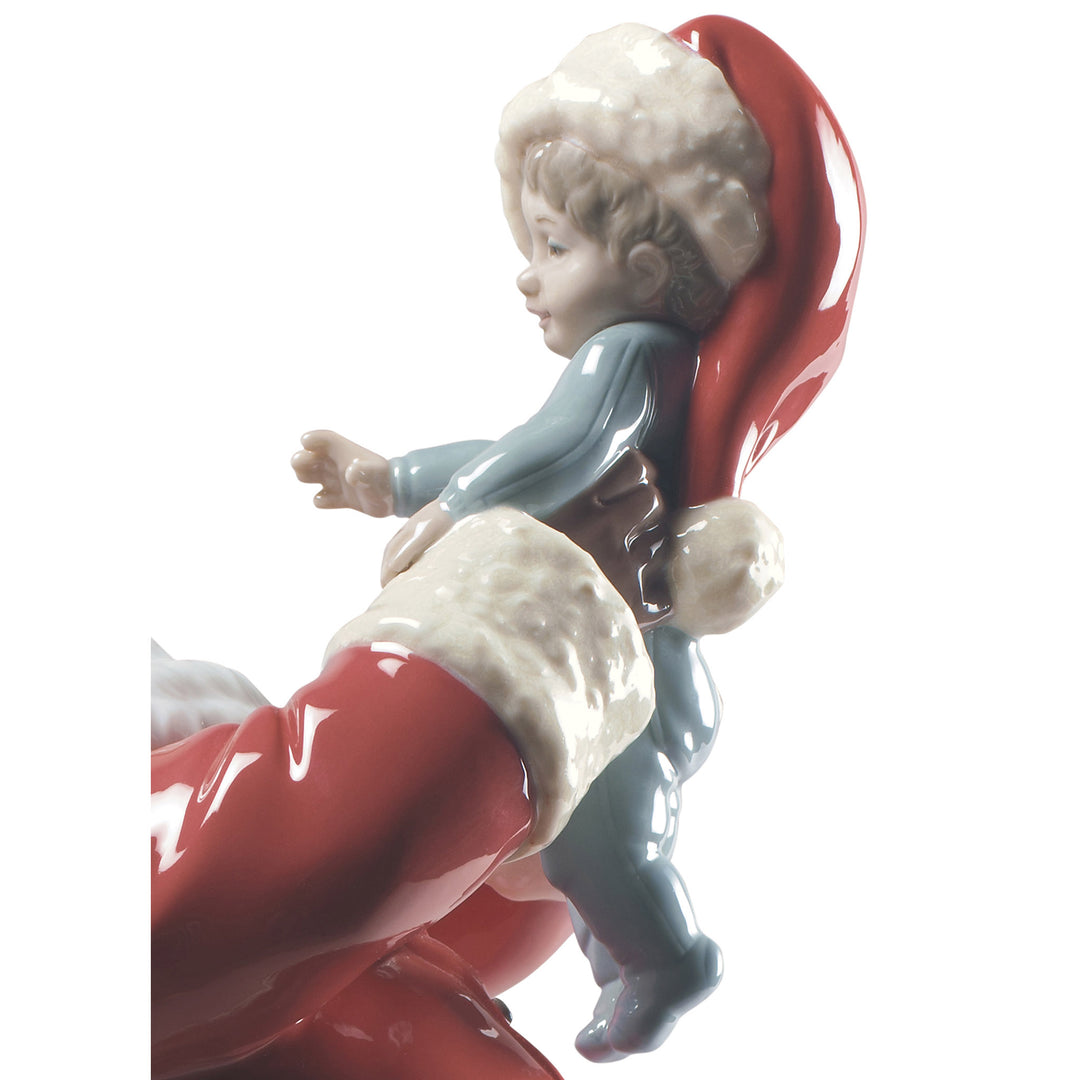 Image 2 Lladro Merry Christmas Santa! Figurine - 01009254