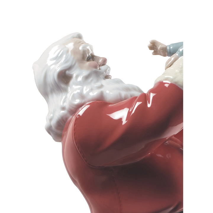 Image 3 Lladro Merry Christmas Santa! Figurine - 01009254