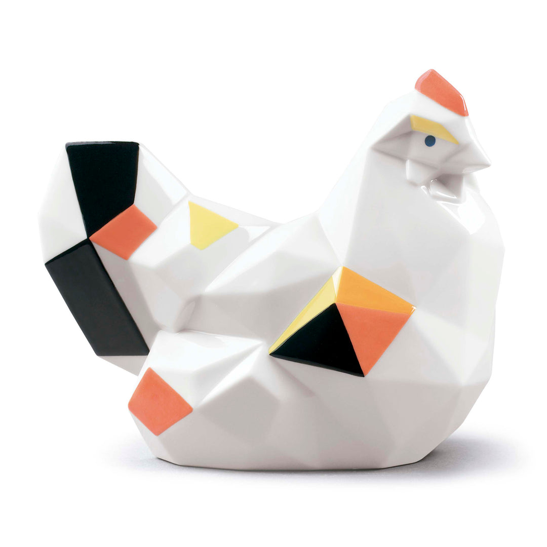 Lladro Hen Figurine - 01009267