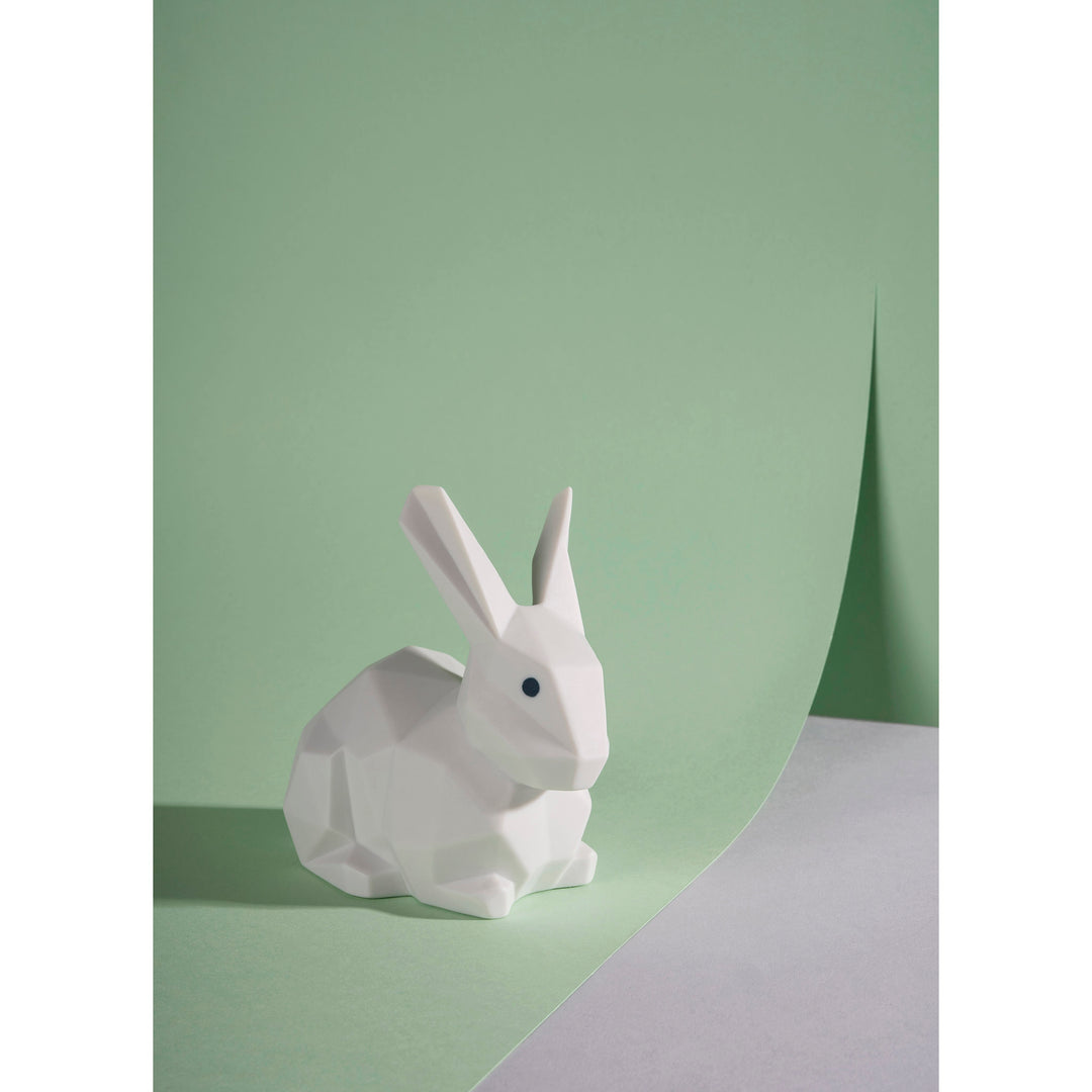 Image 2 Lladro Rabbit Figurine. Matte White - 01009269
