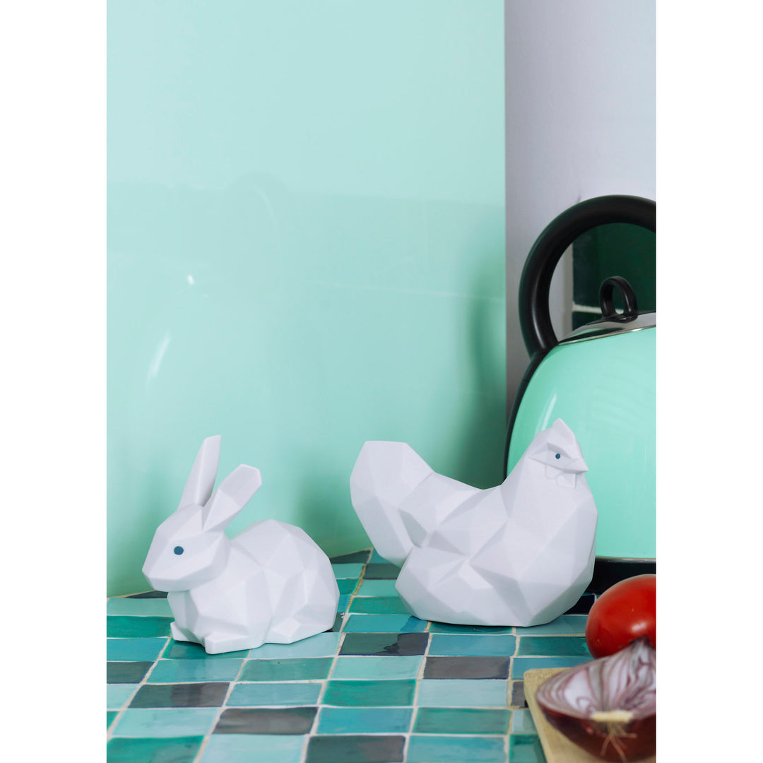Image 3 Lladro Rabbit Figurine. Matte White - 01009269