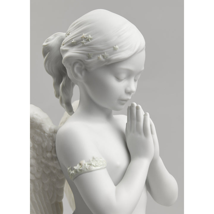 Image 5 Lladro Heavenly Prayer Angel Figurine - 01009291