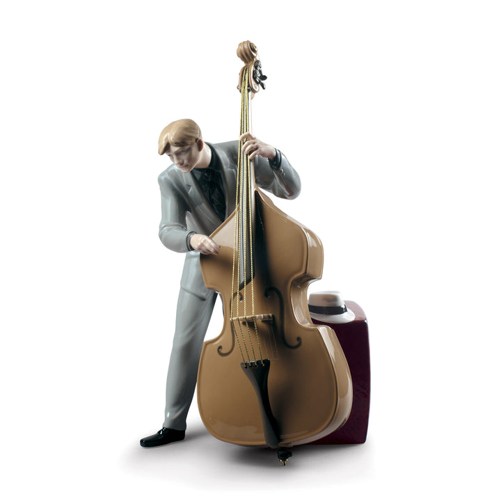 Lladro Jazz Bassist Figurine - 01009331