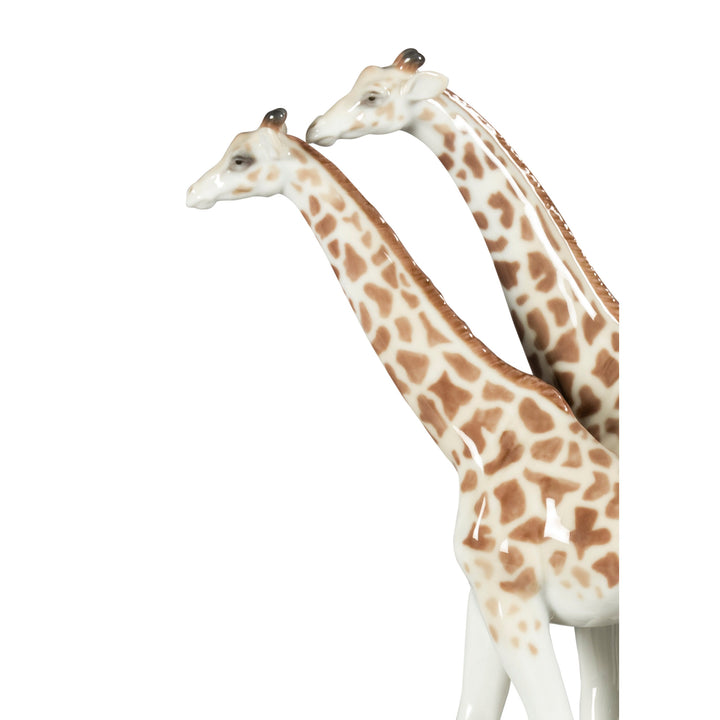 Image 3 Lladro Giraffes Sculpture - 01009389