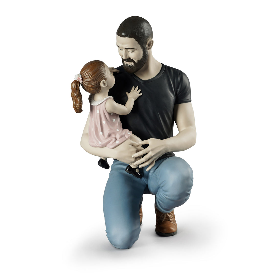 Image 2 Lladro In Daddy's Arms Figurine - 01009391