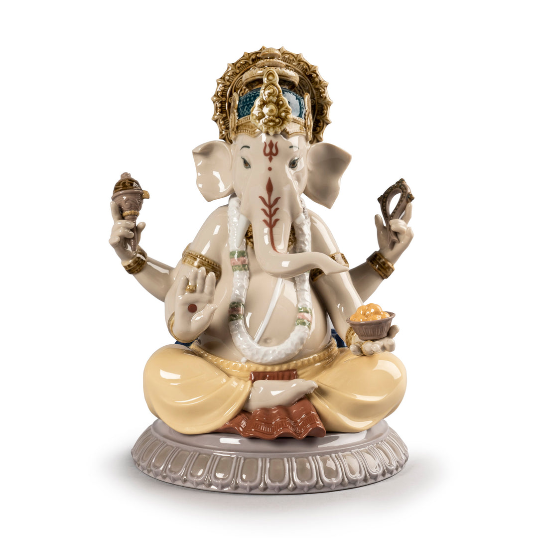 Lladro Lord Ganesha Figurine - 01009399
