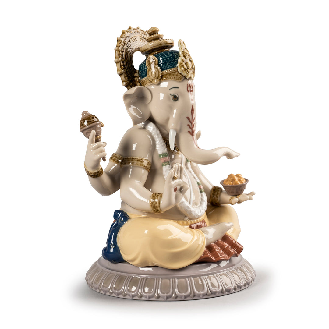 Image 2 Lladro Lord Ganesha Figurine - 01009399