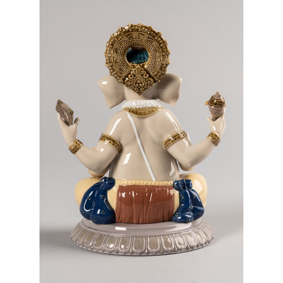 Image 3 Lladro Lord Ganesha Figurine - 01009399