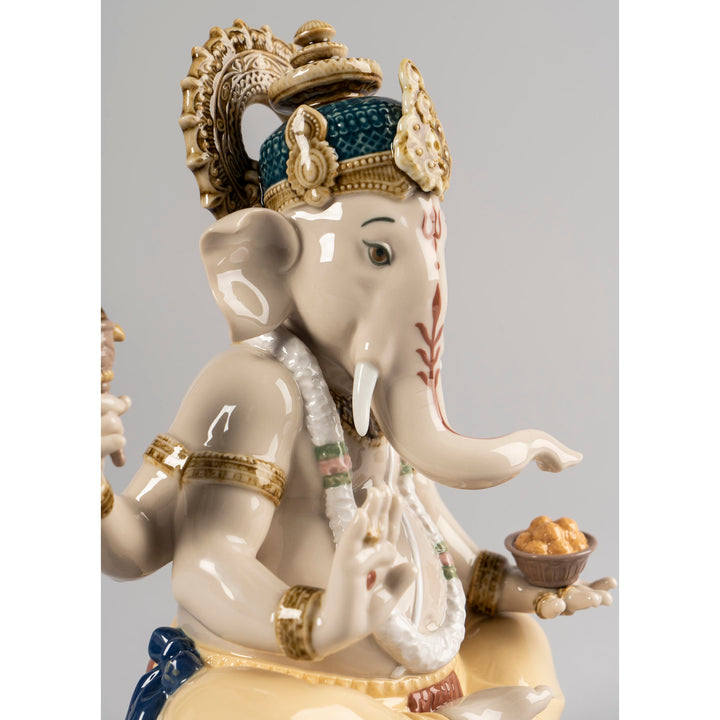 Image 5 Lladro Lord Ganesha Figurine - 01009399