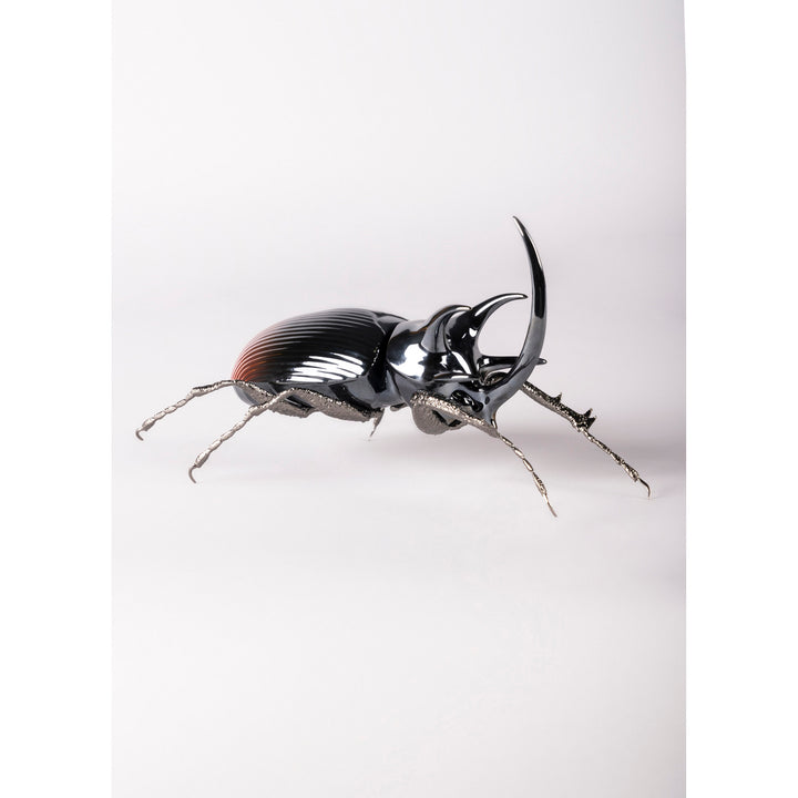 Image 3 Lladro Rhinoceros Beetle Figurine - 01009425