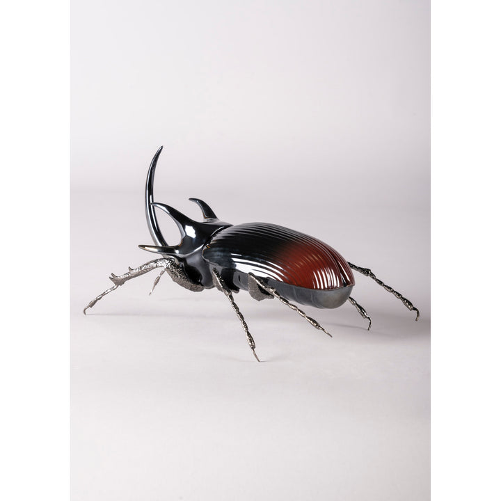 Image 5 Lladro Rhinoceros Beetle Figurine - 01009425