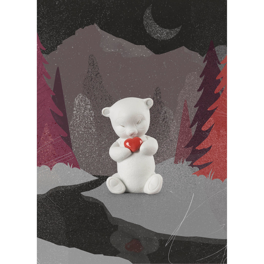 Image 6 Lladro Roby-Corageous Bear Figurine - 01009443