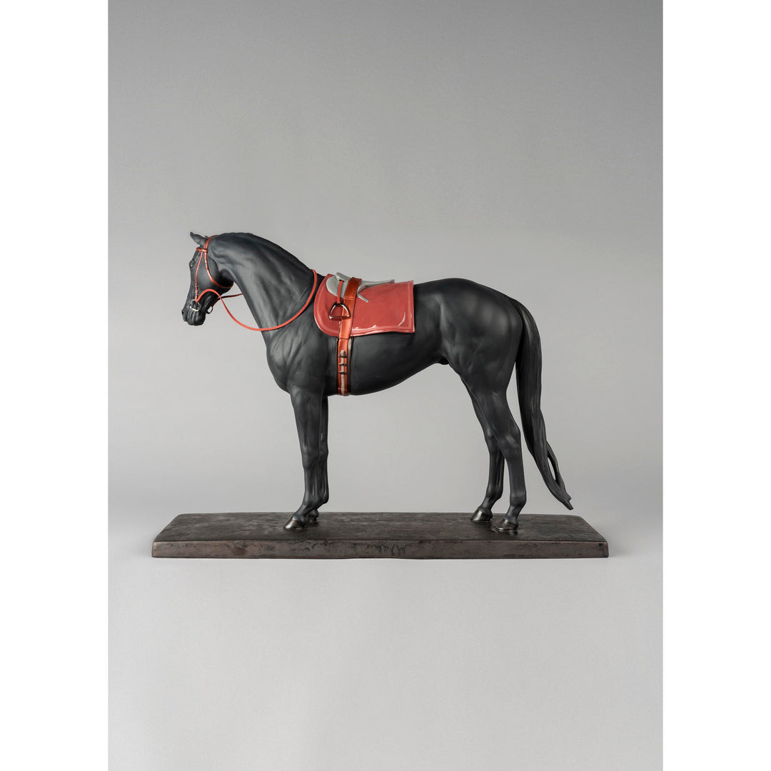 Image 3 Lladro English Purebred Horse Sculpture - 01009469