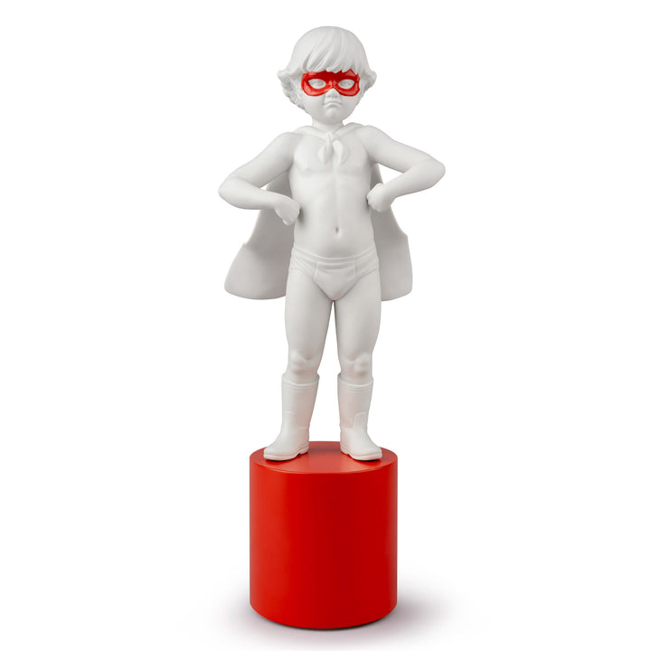 Lladro Hero to rescue Boy Figurine - 01009484