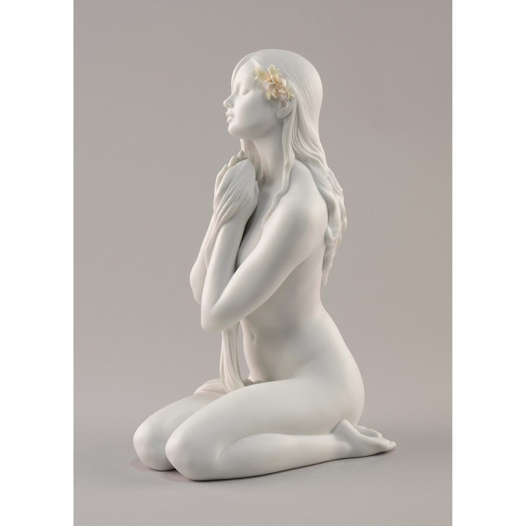 Image 3 Lladro Inner Peace Woman Figurine - 01009487