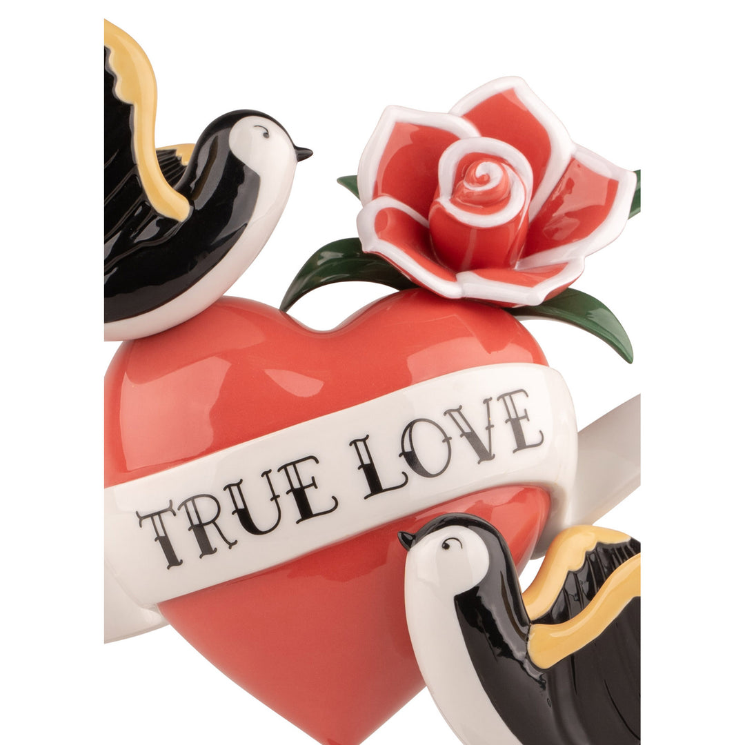 Image 5 Lladro True love Heart Figurine - 01009534
