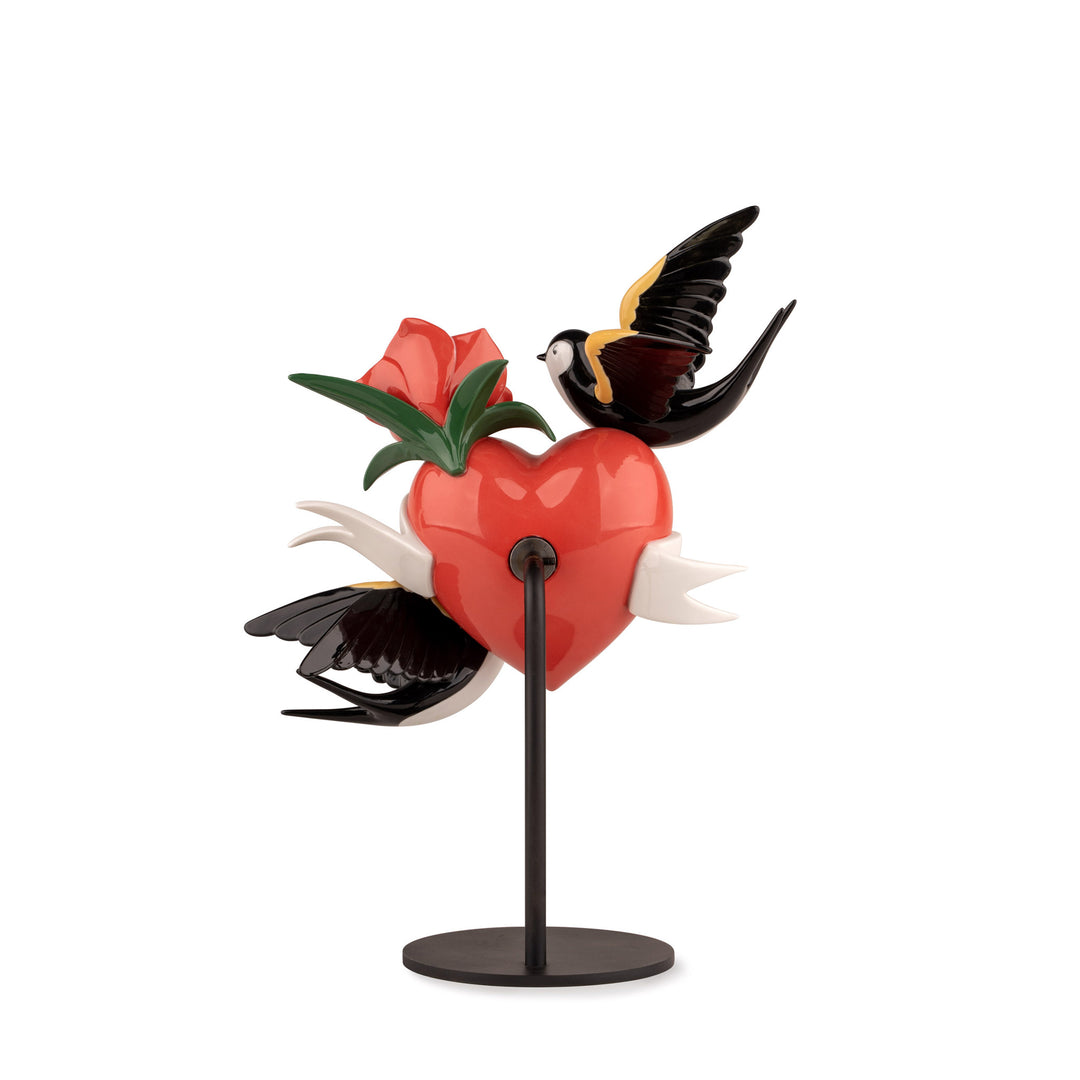 Image 6 Lladro True love Heart Figurine - 01009534