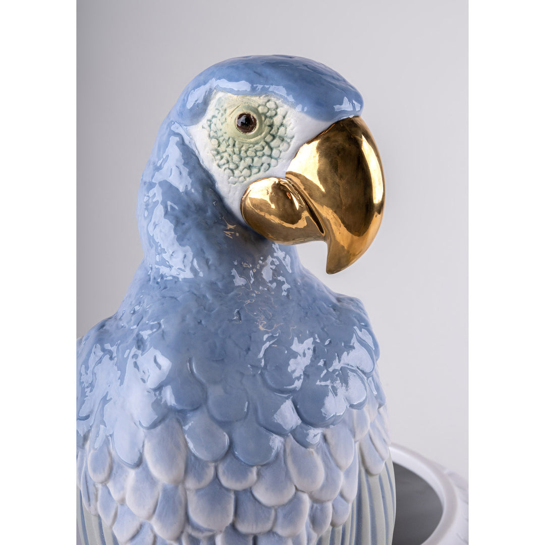 Image 3 Lladro Macaw Bird Vase - 01009540