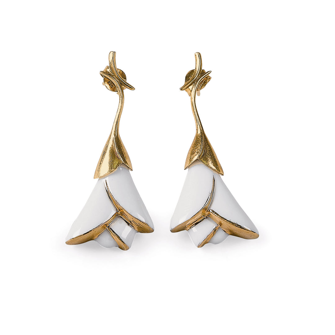 Lladro Heliconia Short Earrings - 01010171