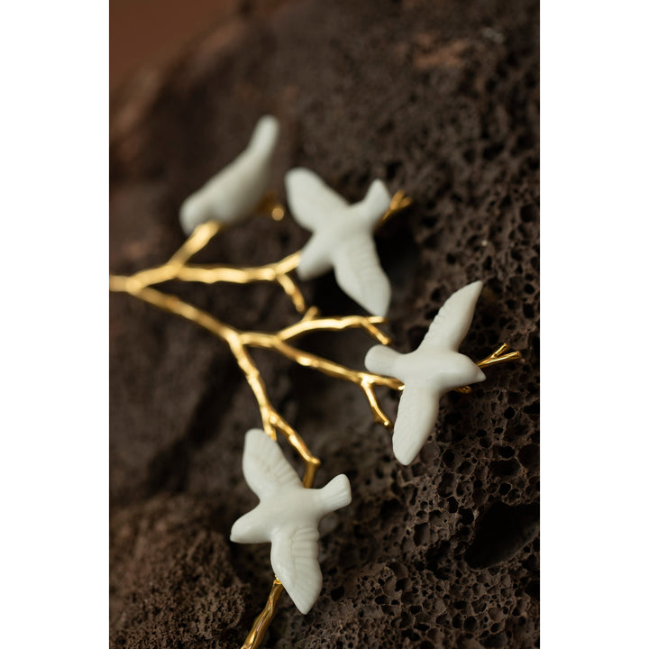 Image 4 Lladro Magic Forest Branch Necklace - 01010211