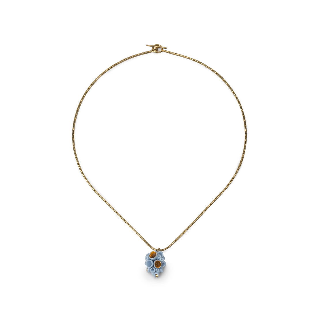 Lladro Golden Blue Reef Pendant - 01010235