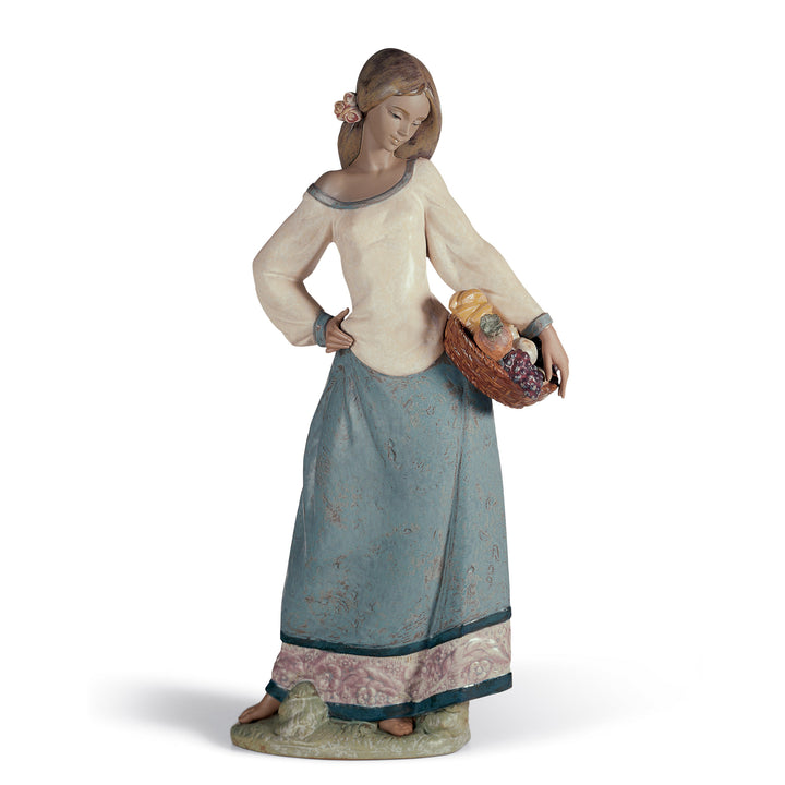 Lladro Seasonal Gifts Woman Figurine - 01012229