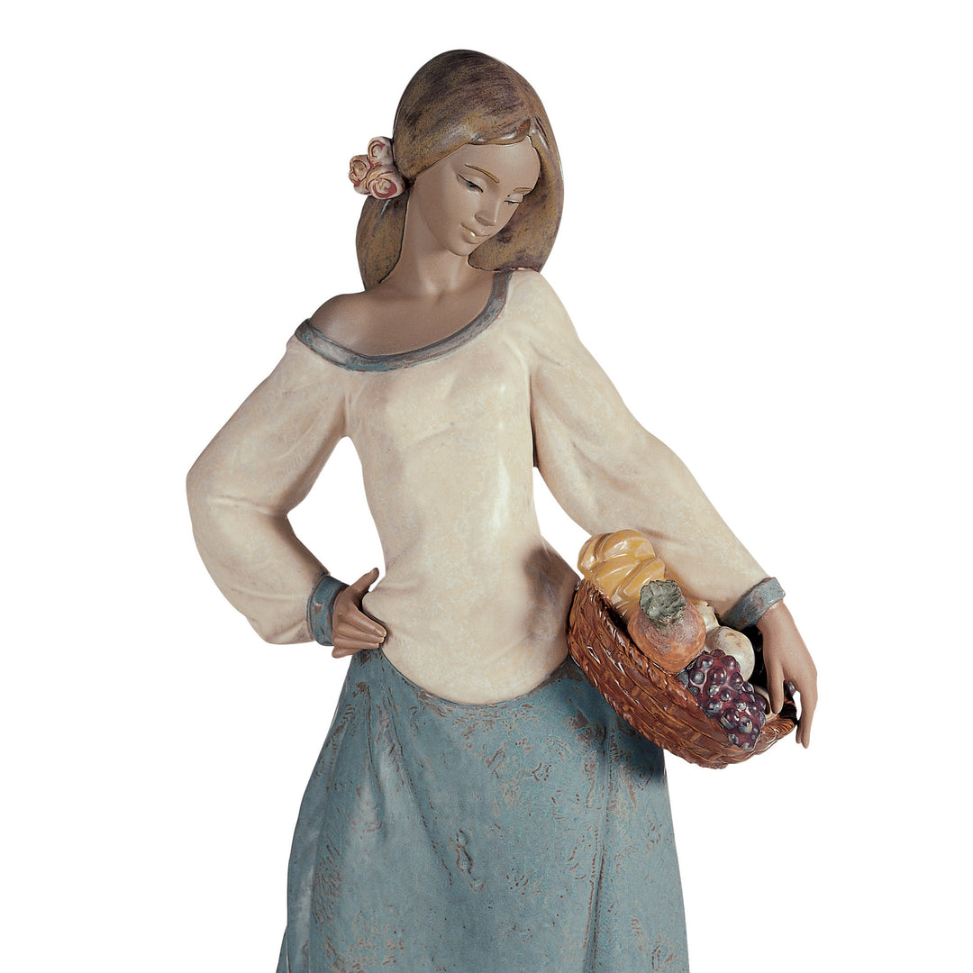 Image 2 Lladro Seasonal Gifts Woman Figurine - 01012229
