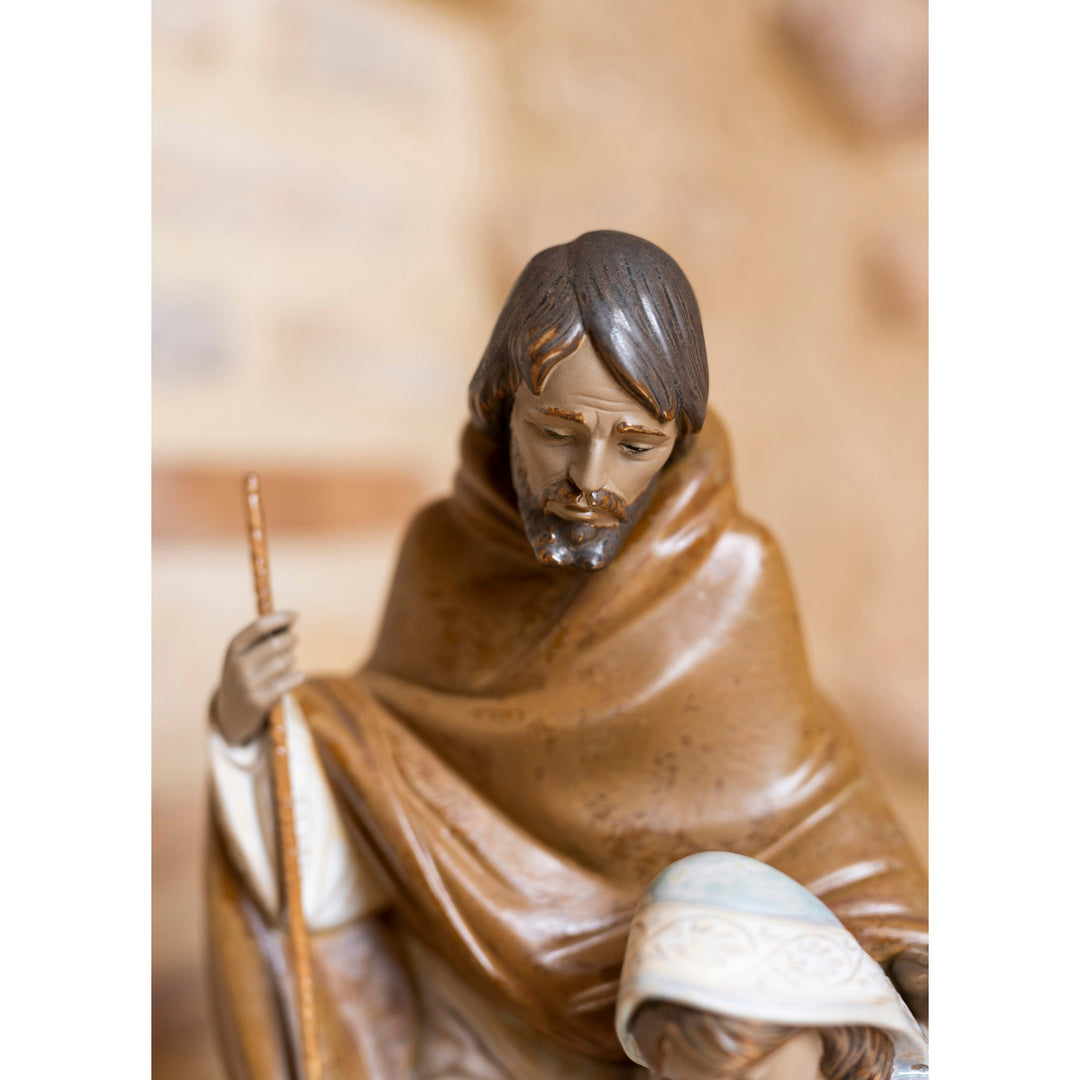 Image 3 Lladro Joyful Event Nativity Figurine. Gres - 01012293