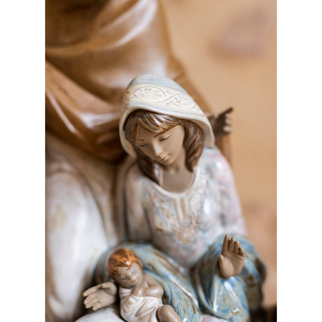 Image 4 Lladro Joyful Event Nativity Figurine. Gres - 01012293