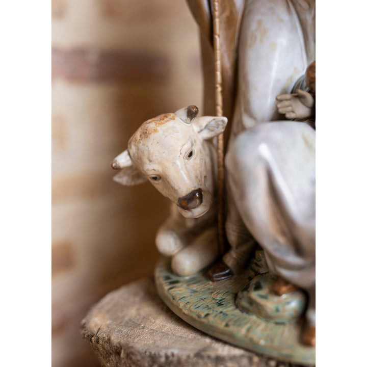 Image 5 Lladro Joyful Event Nativity Figurine. Gres - 01012293