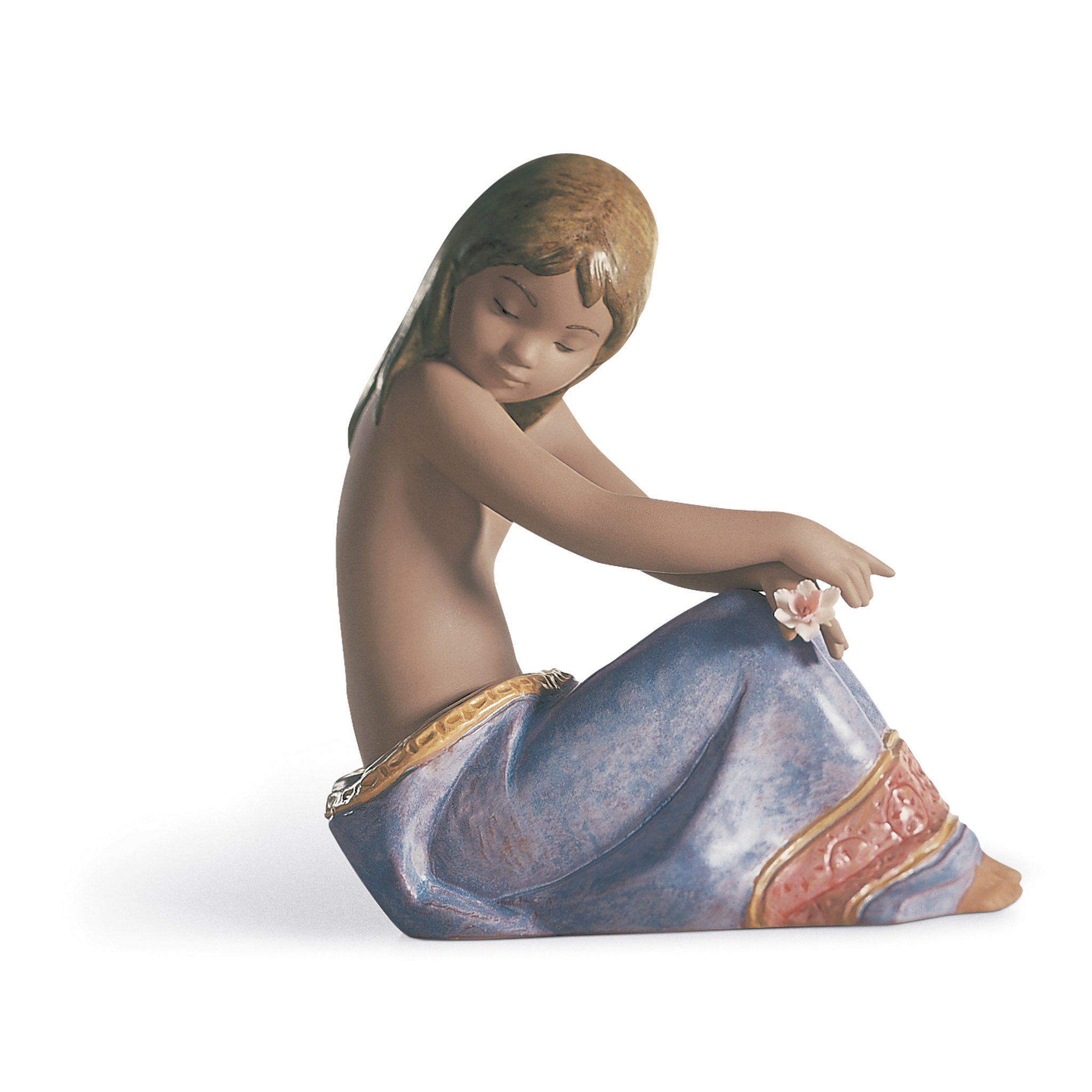 Lladro Island Beauty Girl Figurine - Thumbnail 4